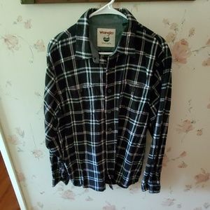Wrangler flannel shirt